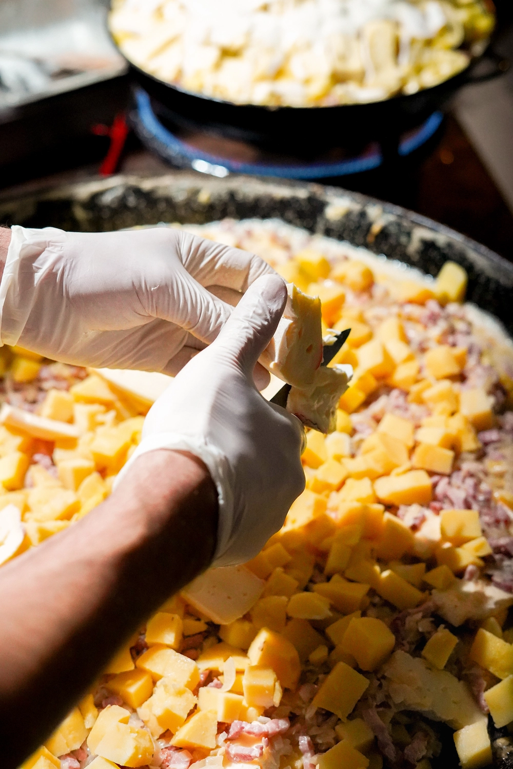 Cuisine conviviale pour un événement